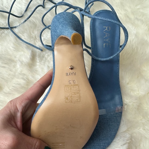 Raye denim sandals - Picture 4 of 8